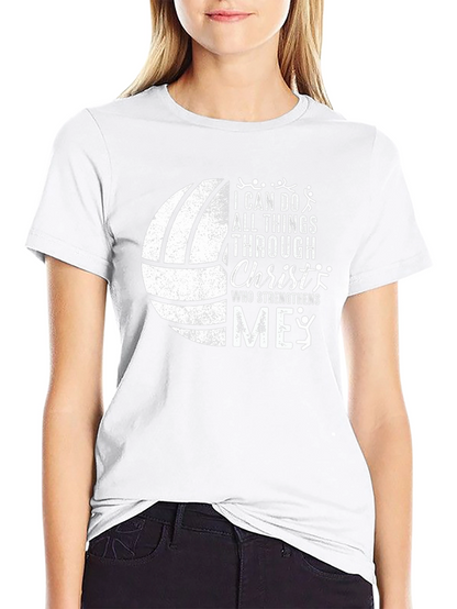 Camiseta Cristiana Deportiva: Todo Lo Puedo En Cristo