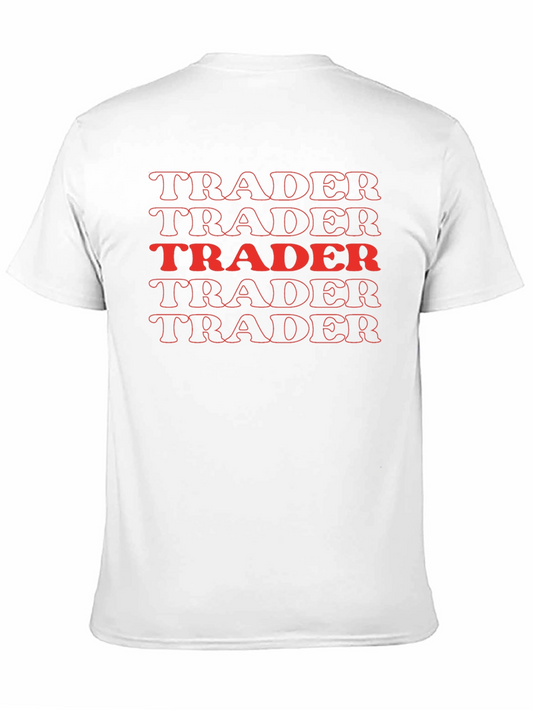 Camiseta Negra Trader Retro