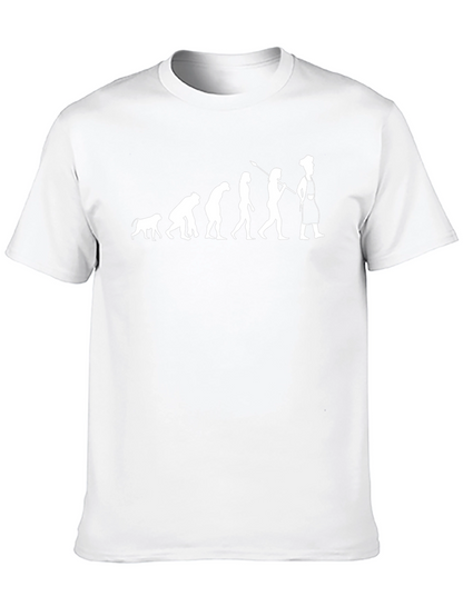 Camiseta Negra Evolución Chef