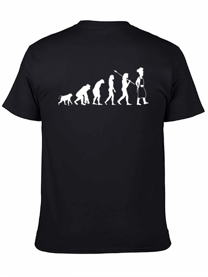 Camiseta Negra Evolución Chef