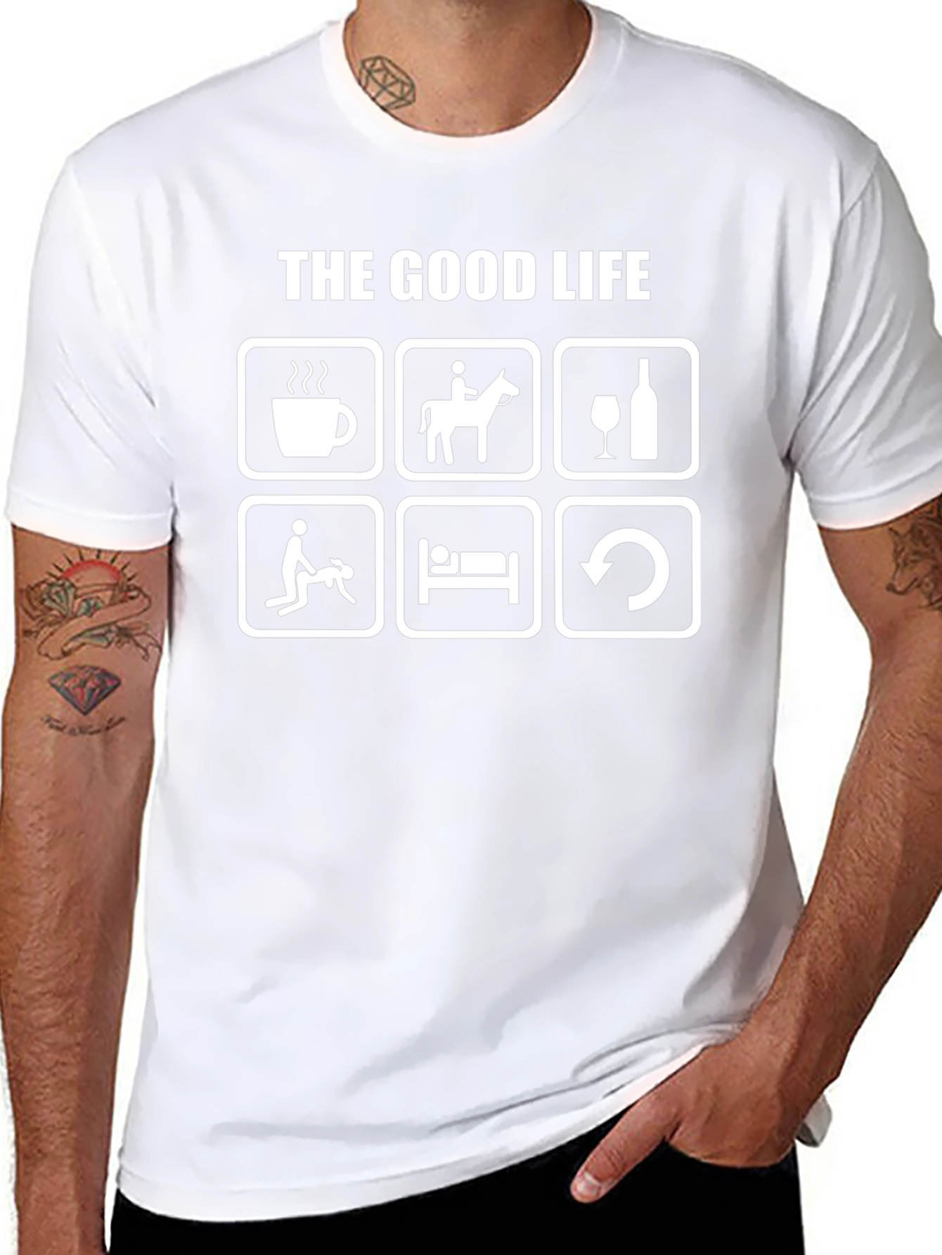 Camiseta La Buena Vida para Hombres