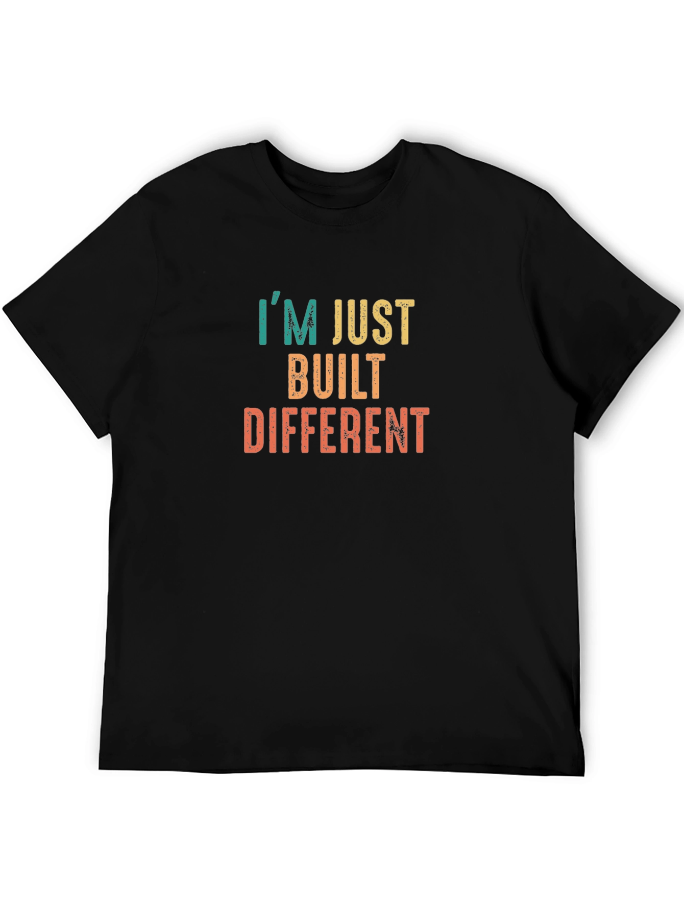 Camiseta Negra Built Different