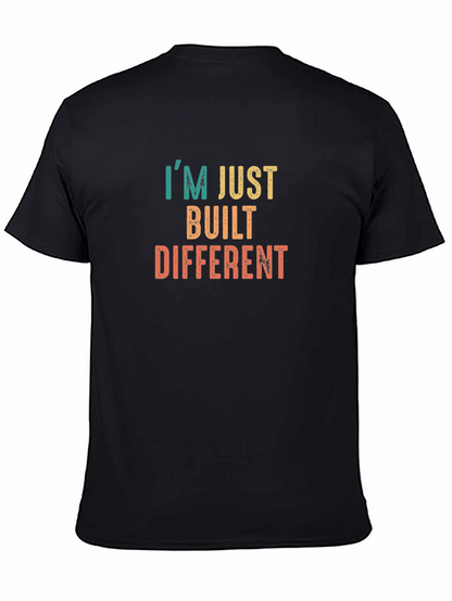 Camiseta Negra Built Different