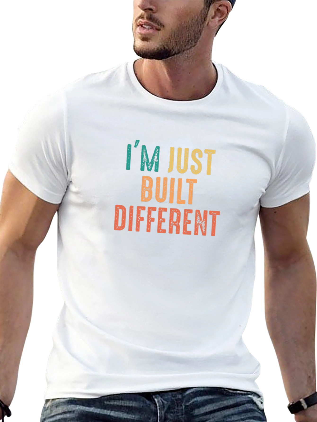 Camiseta Negra Built Different