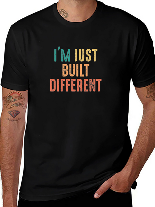 Camiseta Negra Built Different
