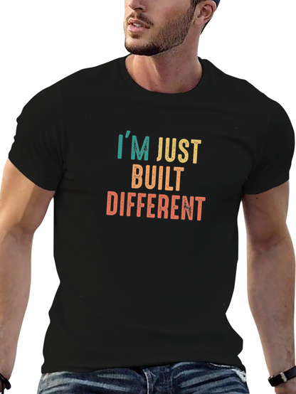Camiseta Negra Built Different