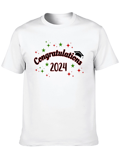 Camiseta Negra de Graduación 2024 - ¡Felicidades!