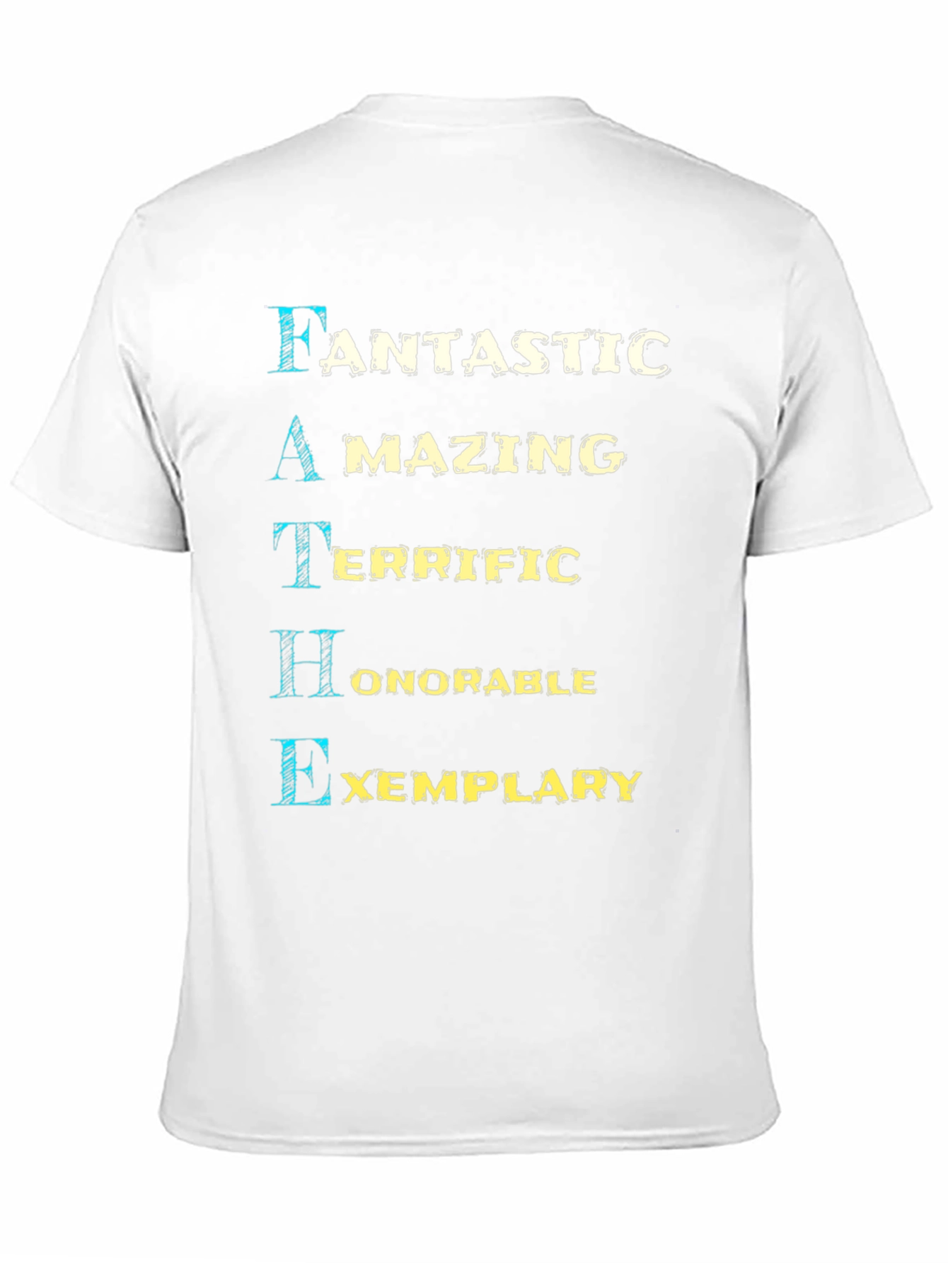 Camiseta Negra de Padre: Fantástico Asombroso y Ejemplar