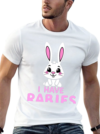 Camiseta Hombre Diseño Conejo - Aries
