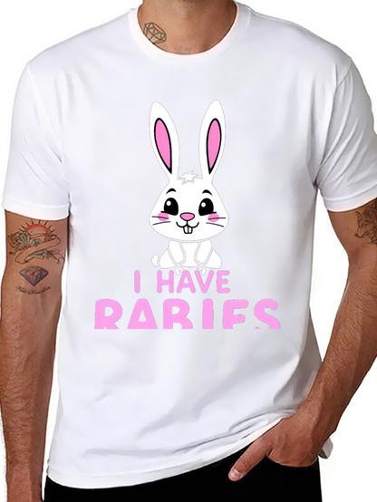 Camiseta Hombre Diseño Conejo - Aries