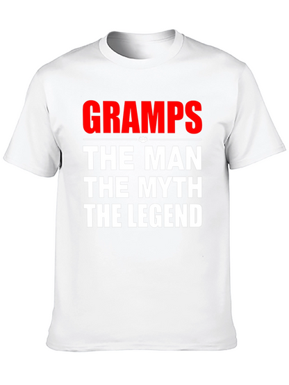 Camiseta Gramps: El Hombre El Mito La Leyenda