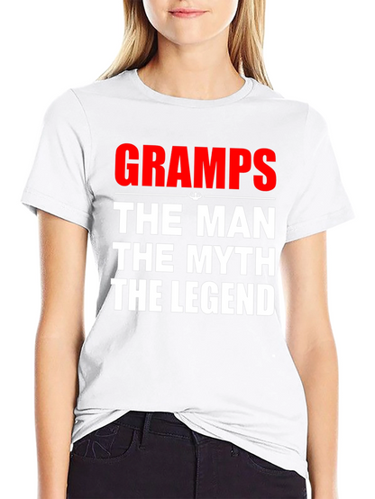 Camiseta Gramps: El Hombre El Mito La Leyenda