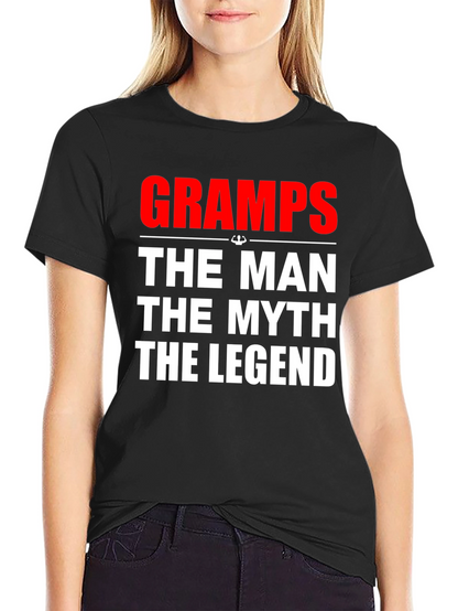 Camiseta Gramps: El Hombre El Mito La Leyenda