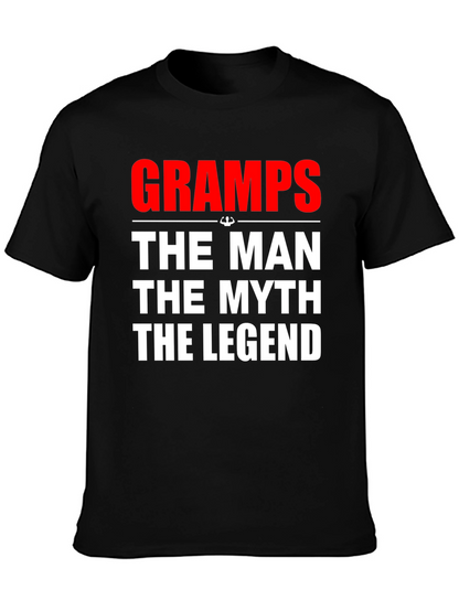 Camiseta Gramps: El Hombre El Mito La Leyenda
