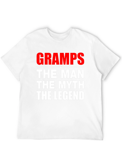 Camiseta Gramps: El Hombre El Mito La Leyenda