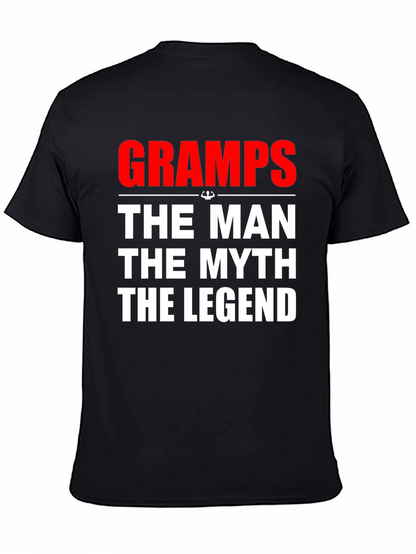 Camiseta Gramps: El Hombre El Mito La Leyenda