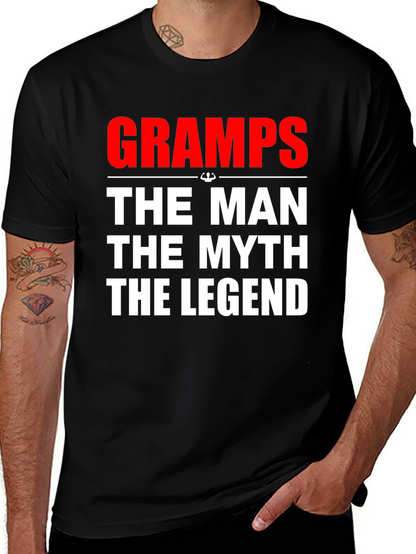 Camiseta Gramps: El Hombre El Mito La Leyenda