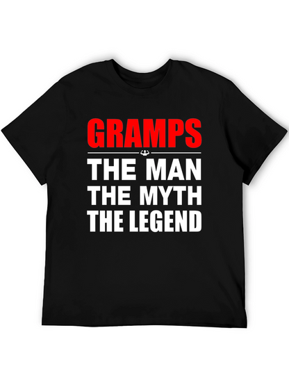 Camiseta Gramps: El Hombre El Mito La Leyenda