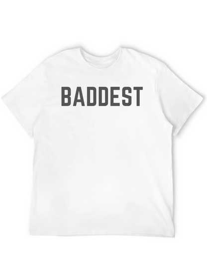 Camiseta Negra Baddest para Hombre