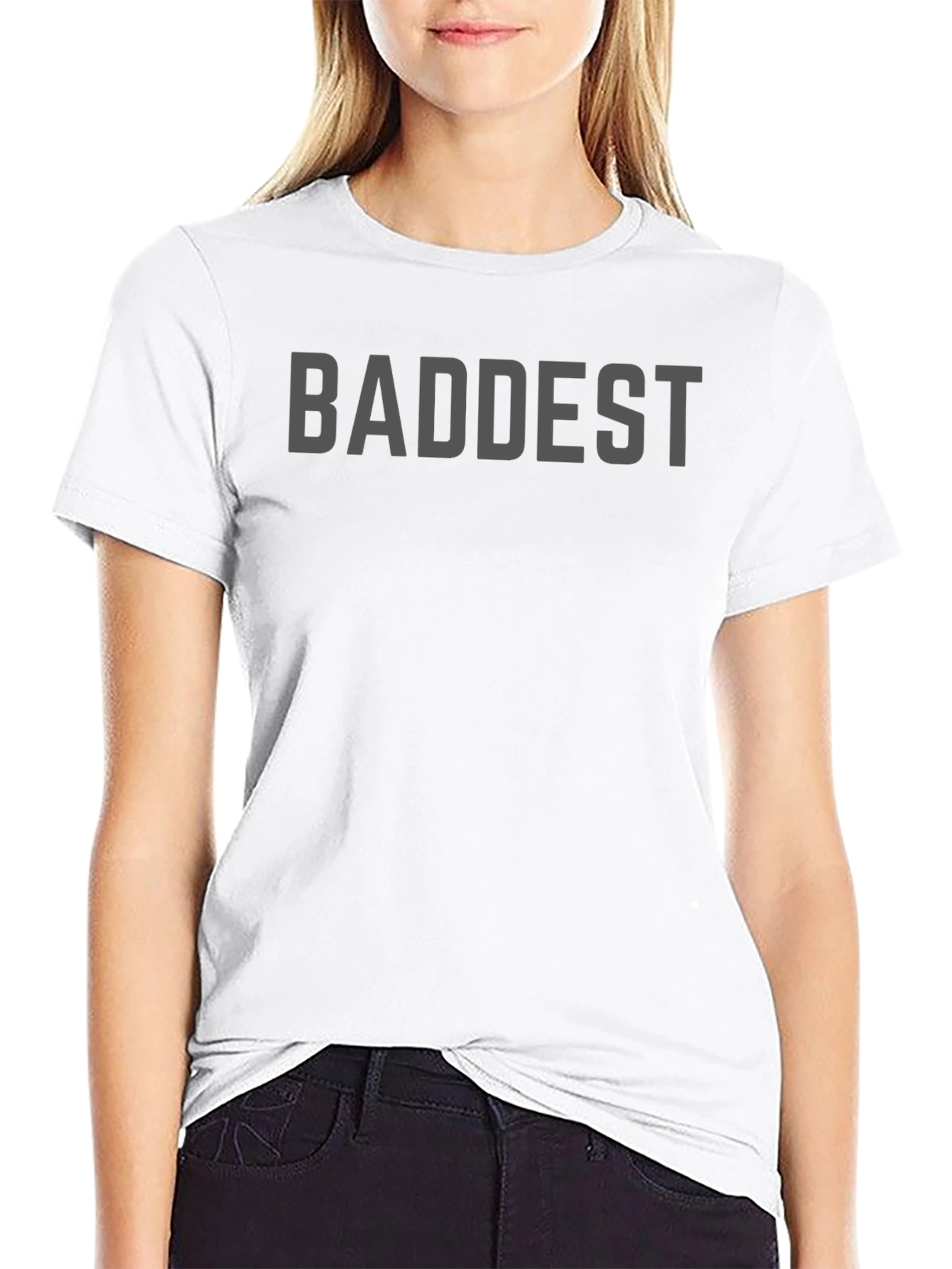 Camiseta Negra Baddest para Hombre
