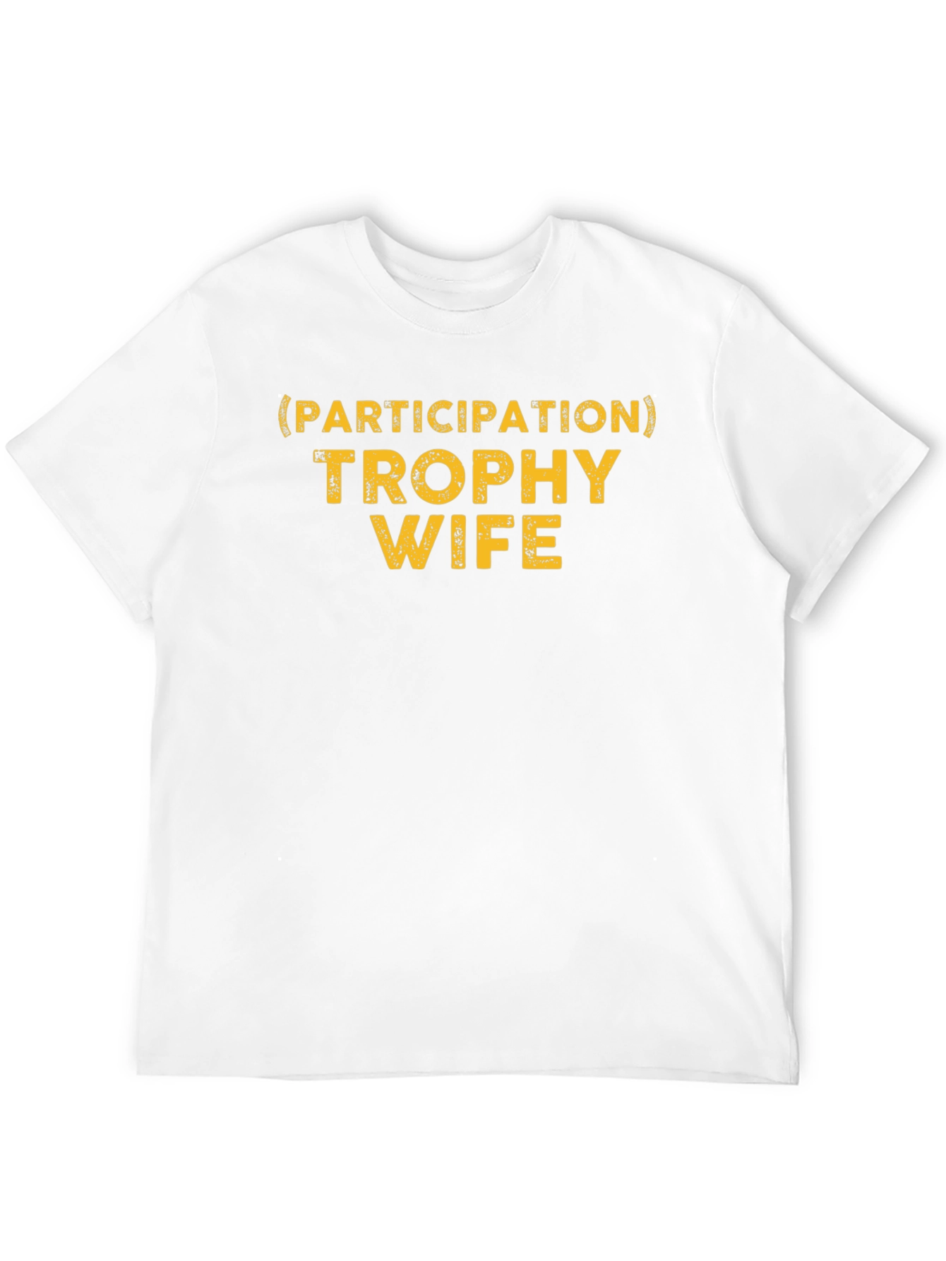 Camiseta Hombre: Trofeo Esposa Participativa