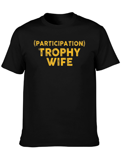 Camiseta Hombre: Trofeo Esposa Participativa