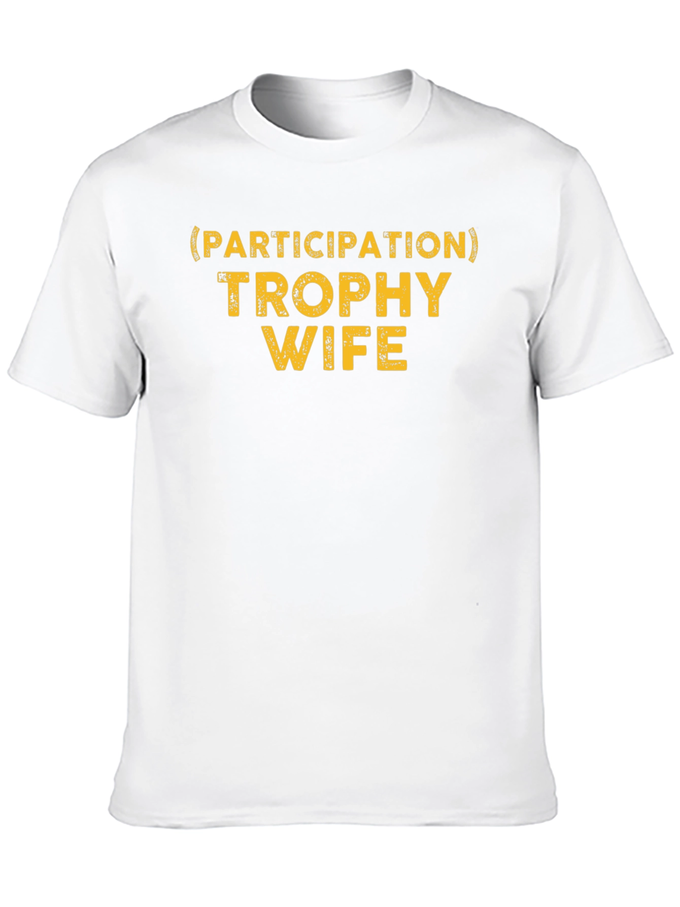 Camiseta Hombre: Trofeo Esposa Participativa