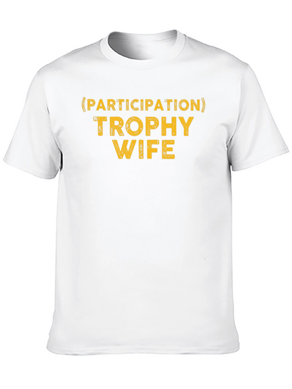 Camiseta Hombre: Trofeo Esposa Participativa
