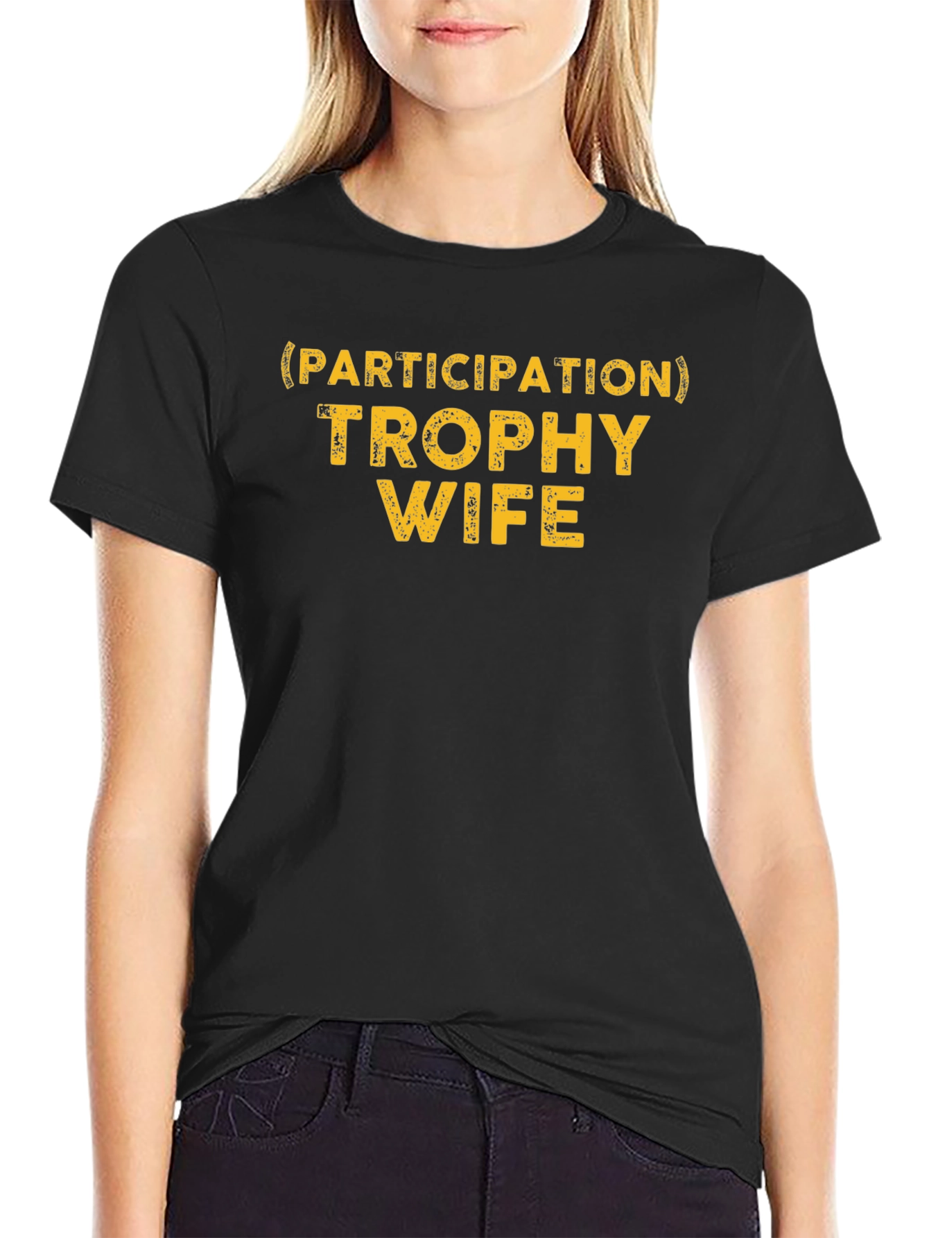 Camiseta Hombre: Trofeo Esposa Participativa
