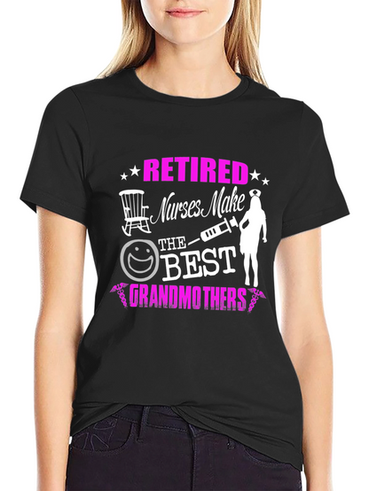 Camiseta Negra: Jubiladas las mejores abuelas