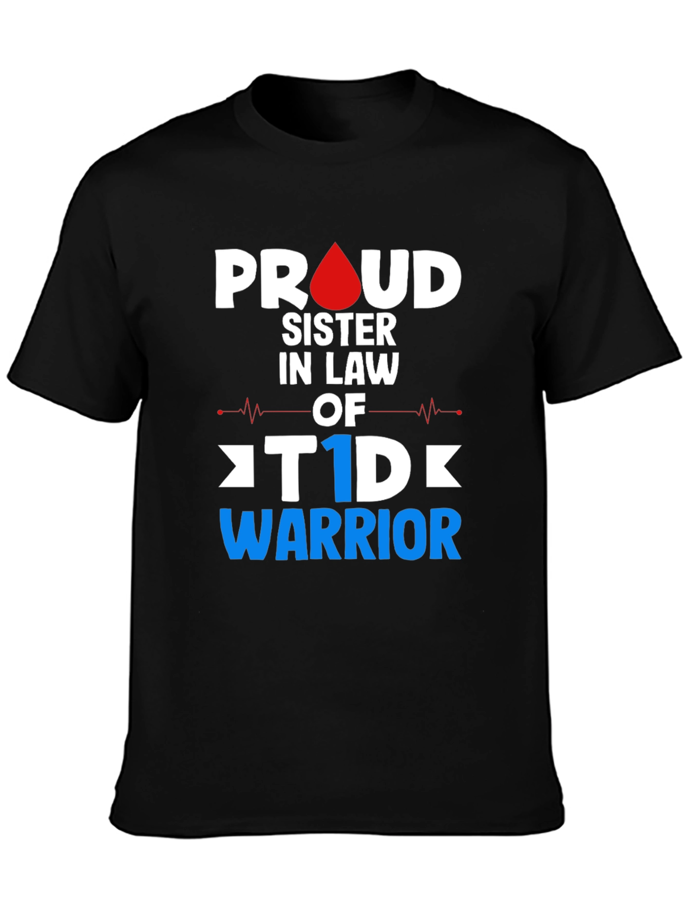 Camiseta Hermana de Guerrero T1D