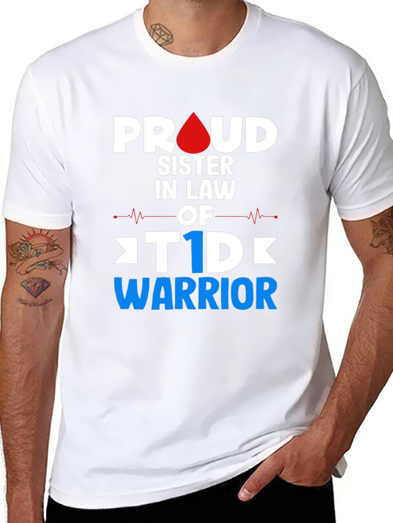 Camiseta Hermana de Guerrero T1D