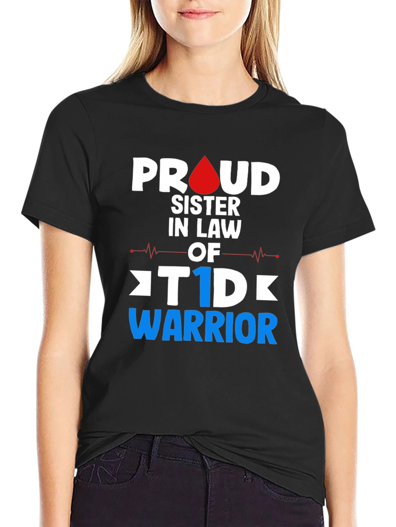 Camiseta Hermana de Guerrero T1D