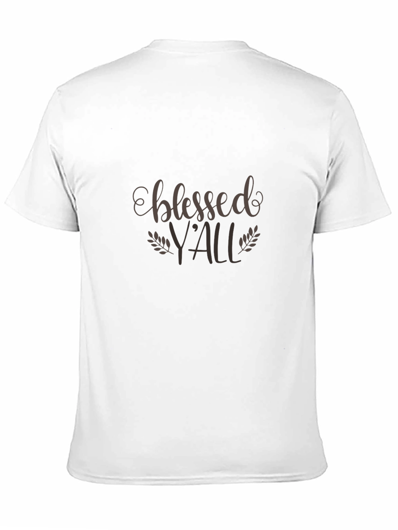 Camiseta Negra Blessed Yall