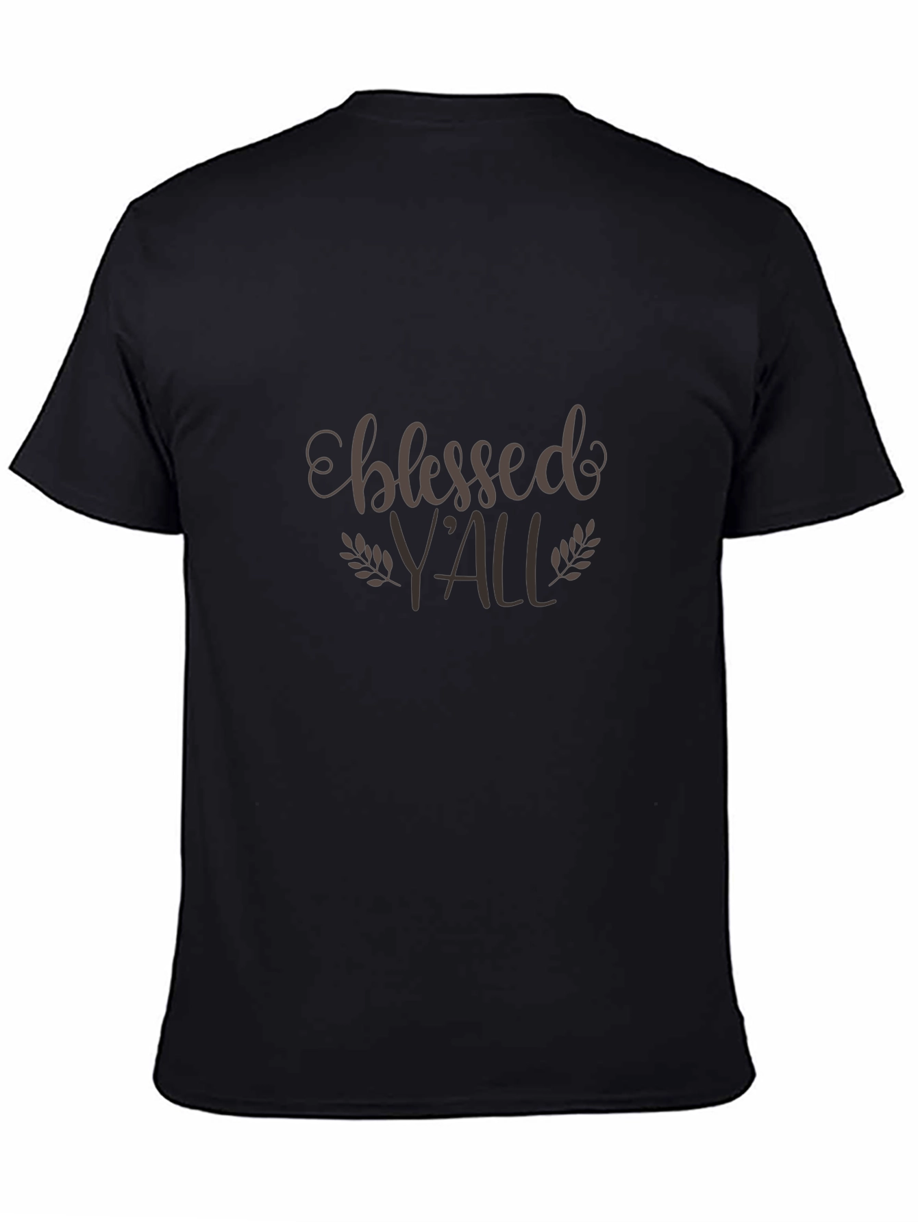 Camiseta Negra Blessed Yall