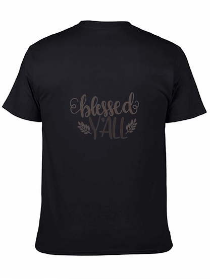 Camiseta Negra Blessed Yall