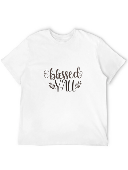 Camiseta Negra Blessed Yall