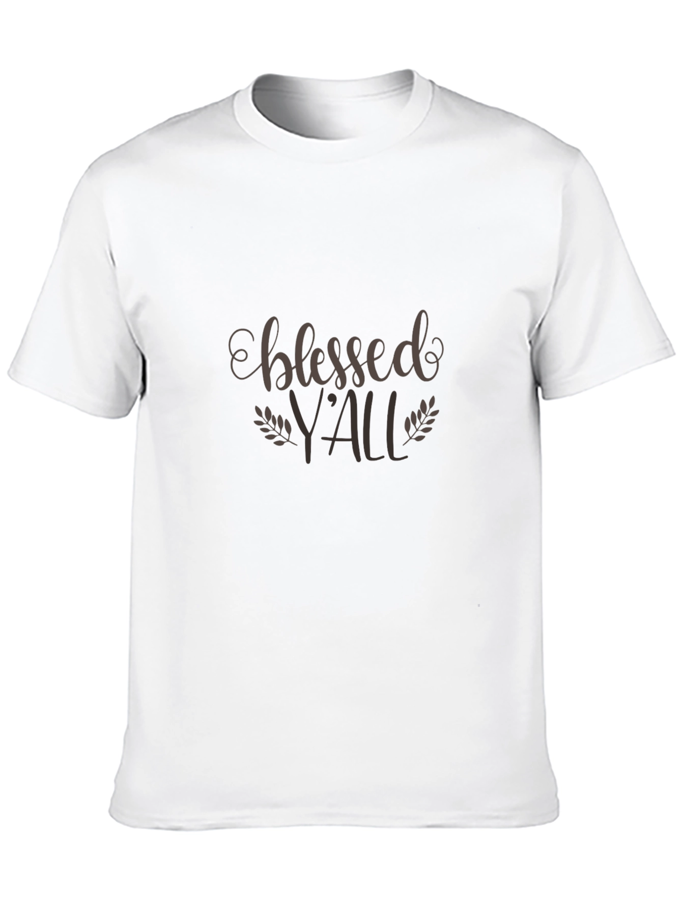 Camiseta Negra Blessed Yall