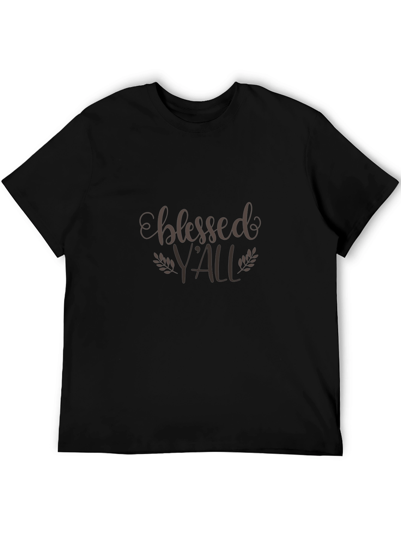 Camiseta Negra Blessed Yall