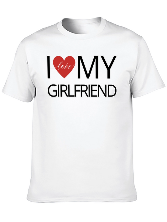 Camiseta Amo a Mi Novia - Diseño con Corazón