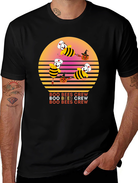 Camiseta Boo Bees Crew Halloween