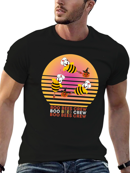 Camiseta Boo Bees Crew Halloween