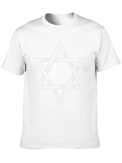 Camiseta Negra Estrella de David Unisex
