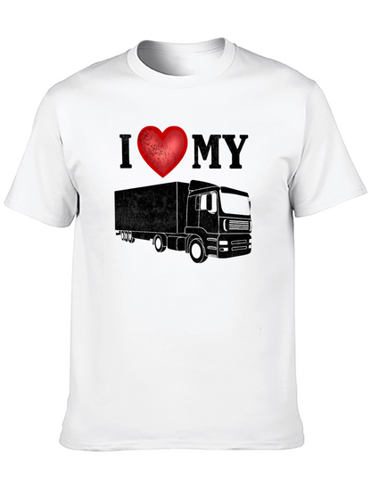 Camiseta Negra Amo Mi Camión