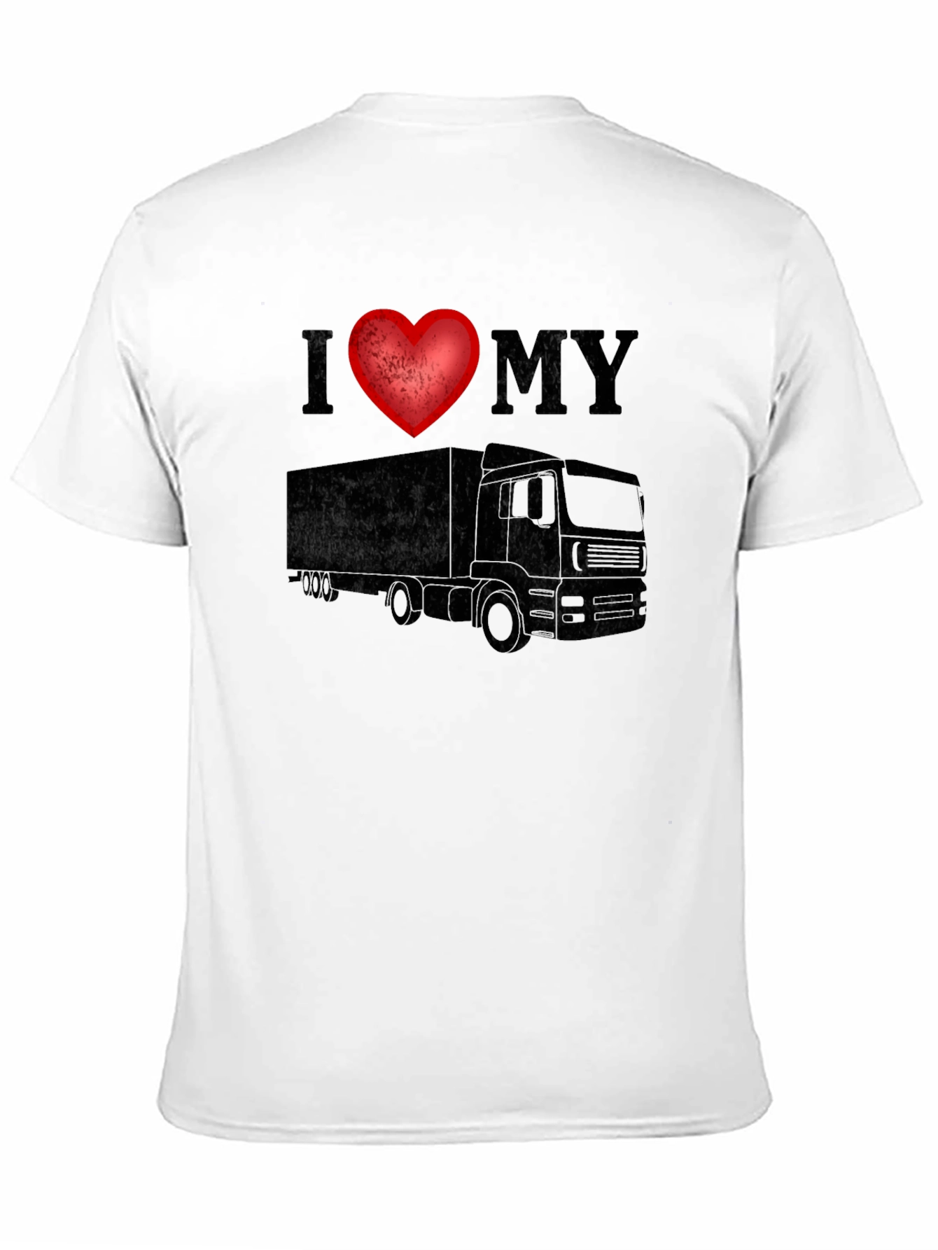 Camiseta Negra Amo Mi Camión