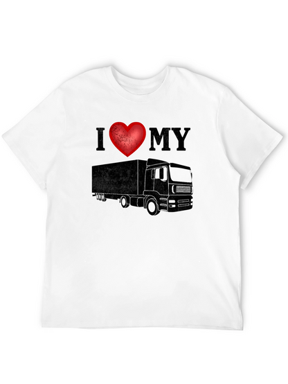 Camiseta Negra Amo Mi Camión
