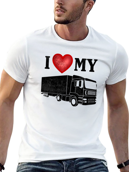 Camiseta Negra Amo Mi Camión