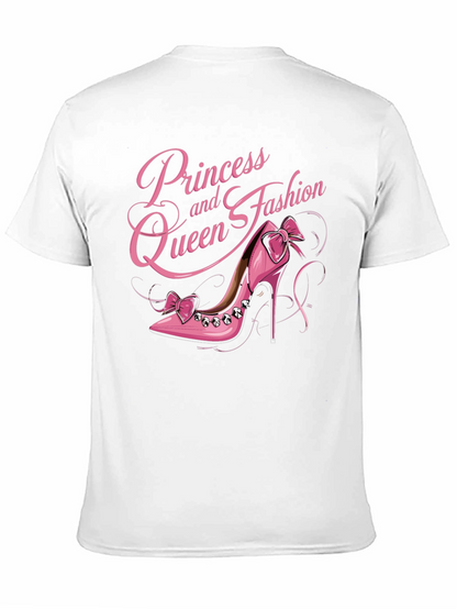 Camiseta Negra Princesa y Reina