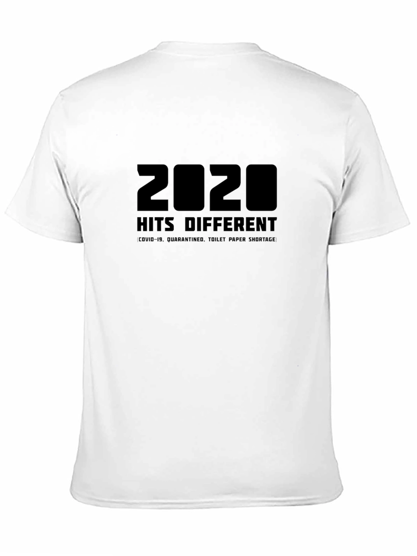 Camiseta Hombre Negra 2020 Hits Different