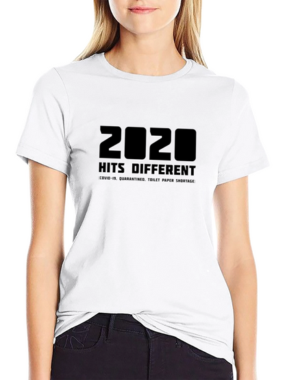 Camiseta Hombre Negra 2020 Hits Different